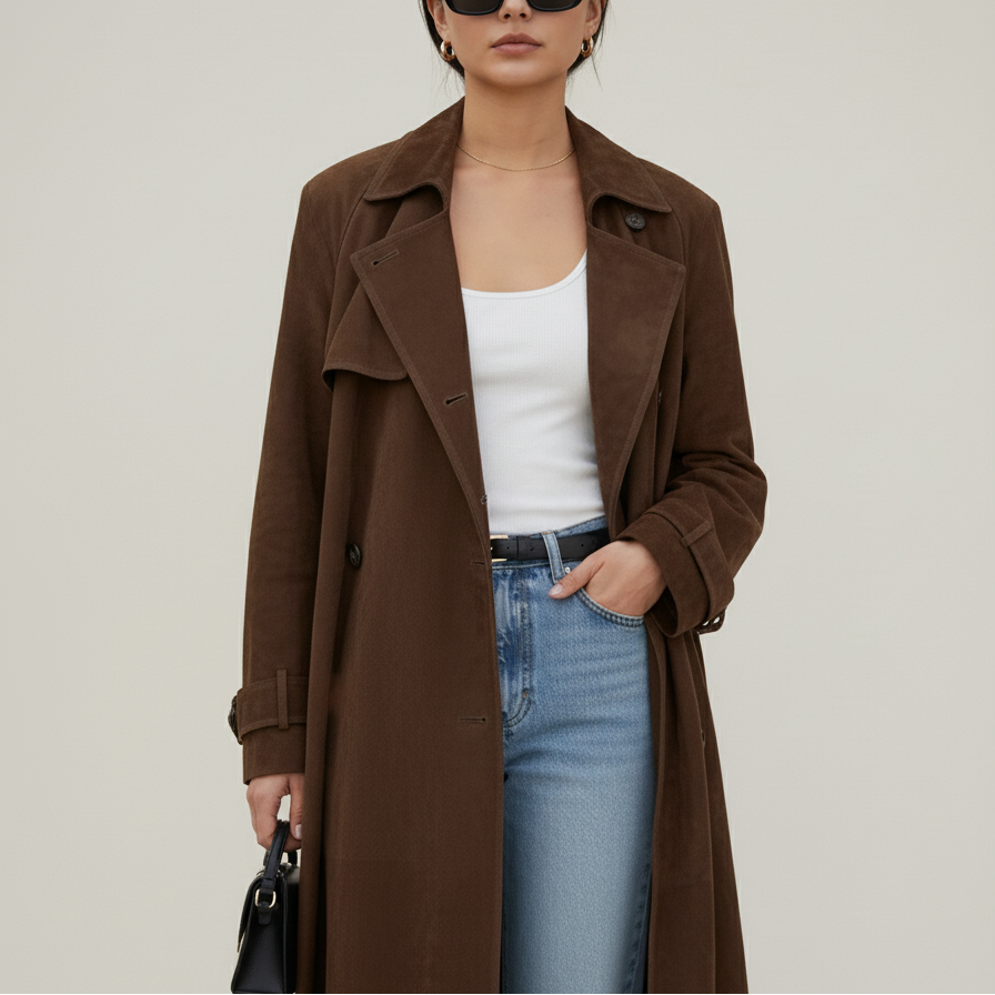 Sude - Trench Coat